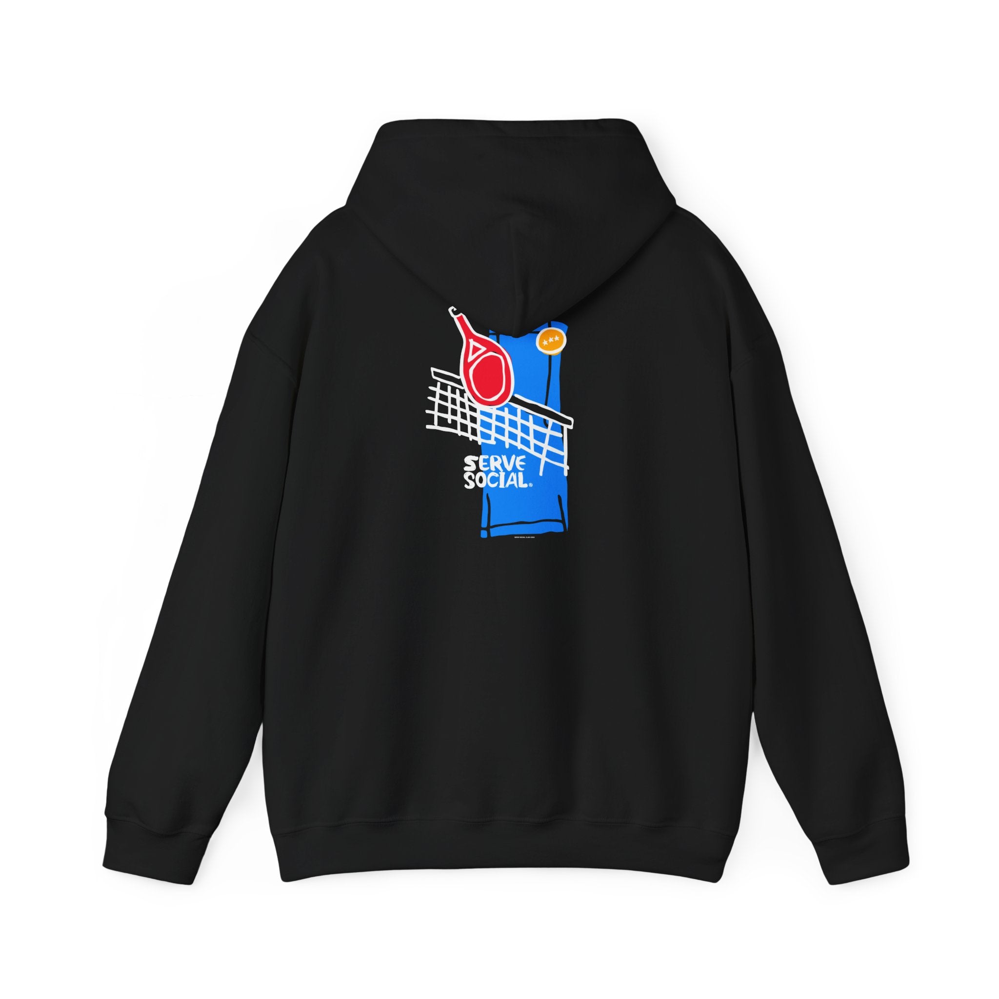 Serve Social Hoodie (Black)