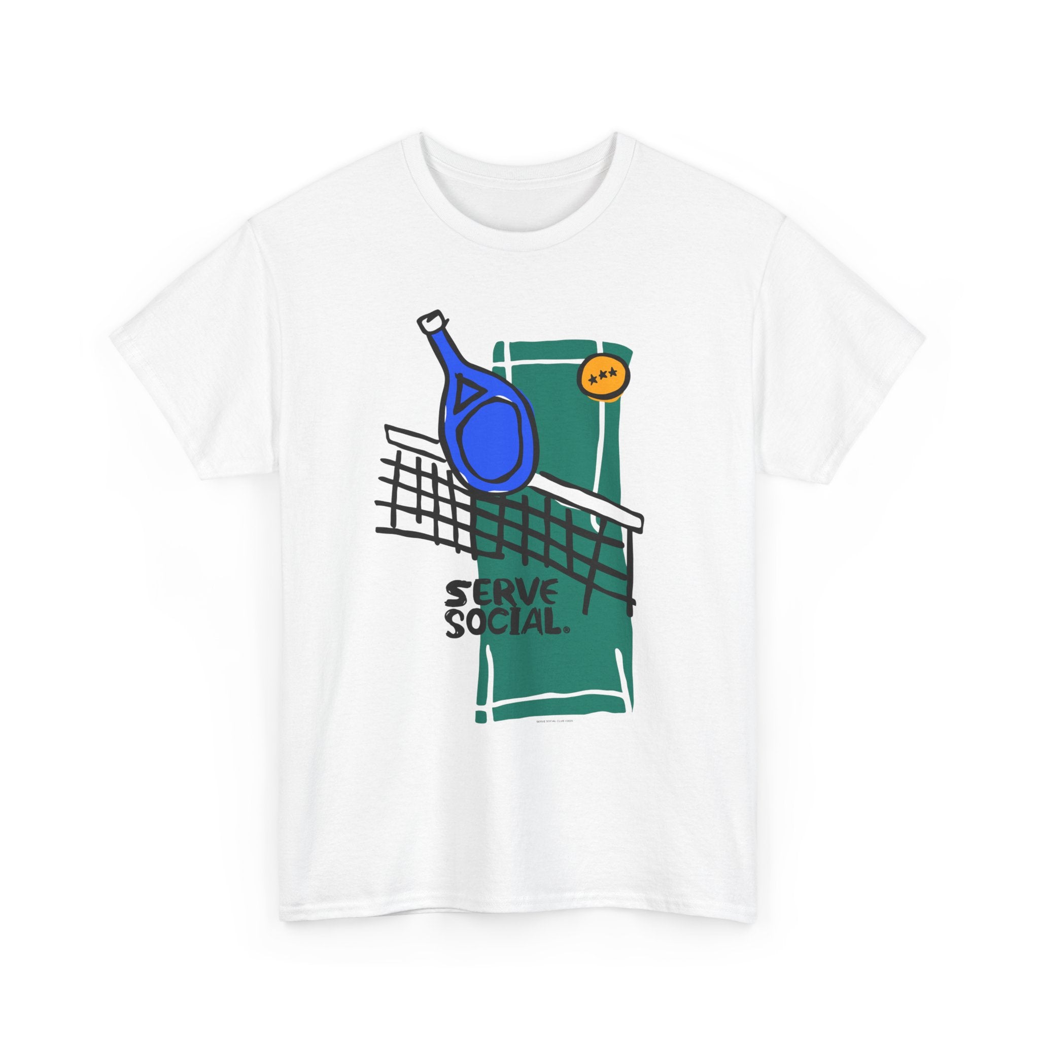 Serve Social 1990 Tee (White)