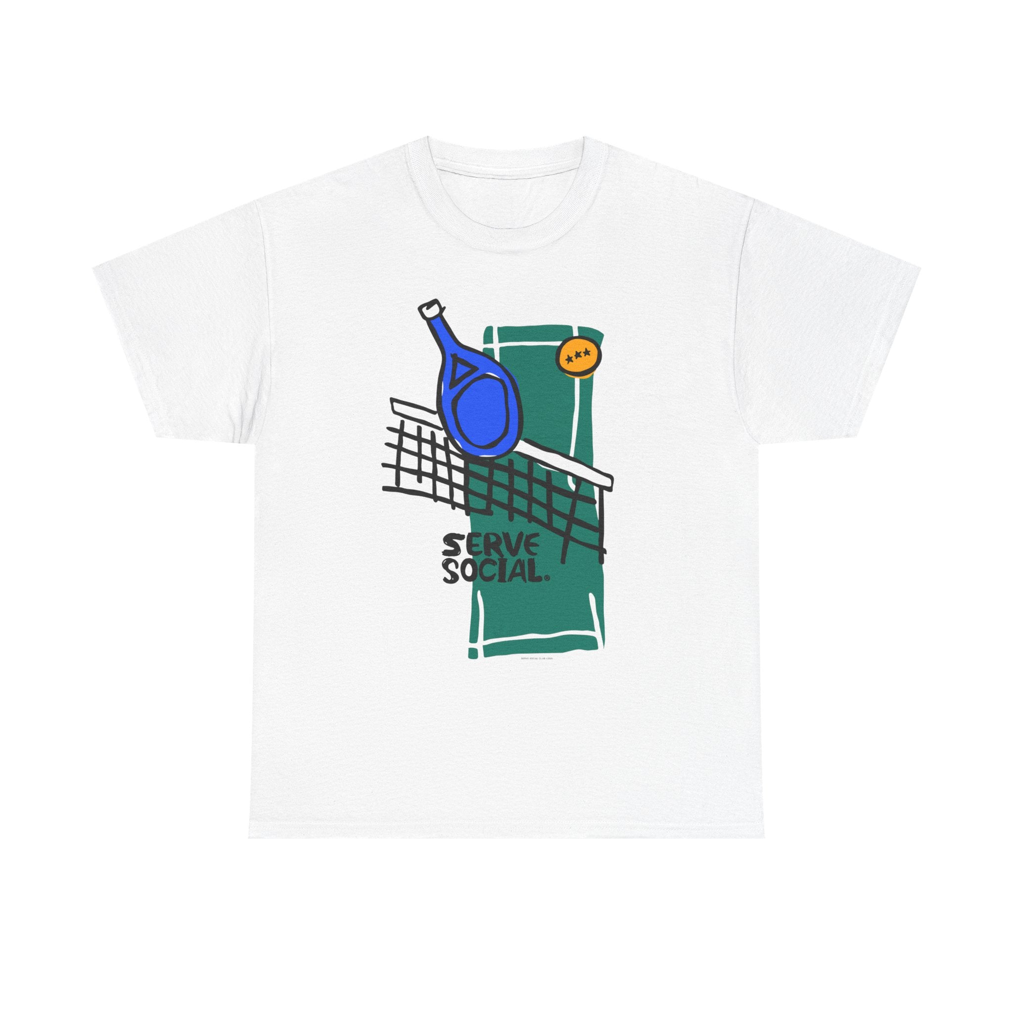 Serve Social 1990 Tee (White)