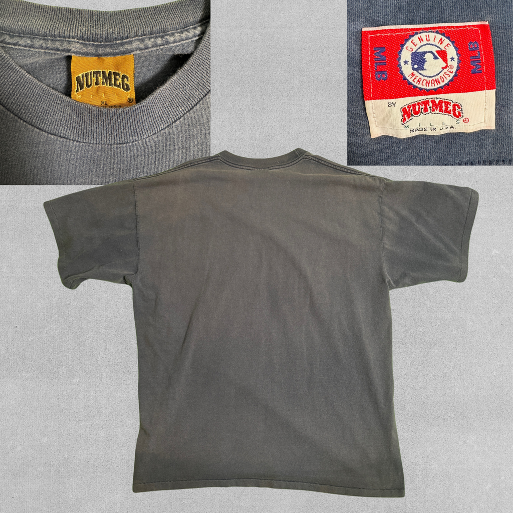 Vintage Nutmeg Mills Atlanta Braves T-Shirt - Made in USA | XL