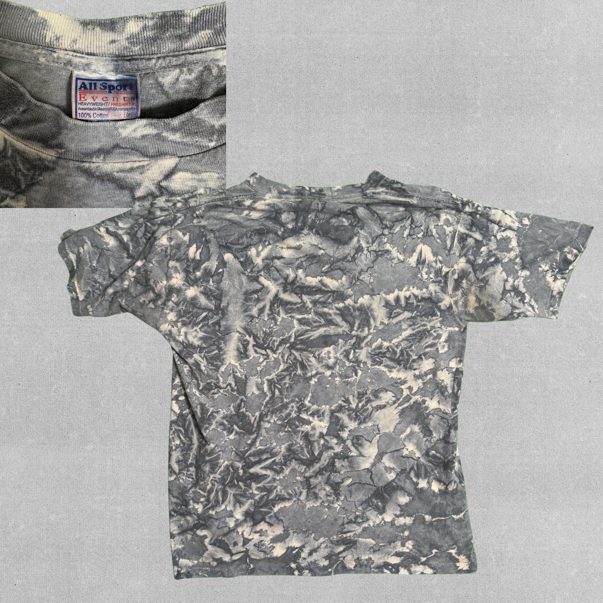 Terrell Davis #30 Denver Broncos Tie-Dye Vintage 2000 Y2K T-Shirt | L
