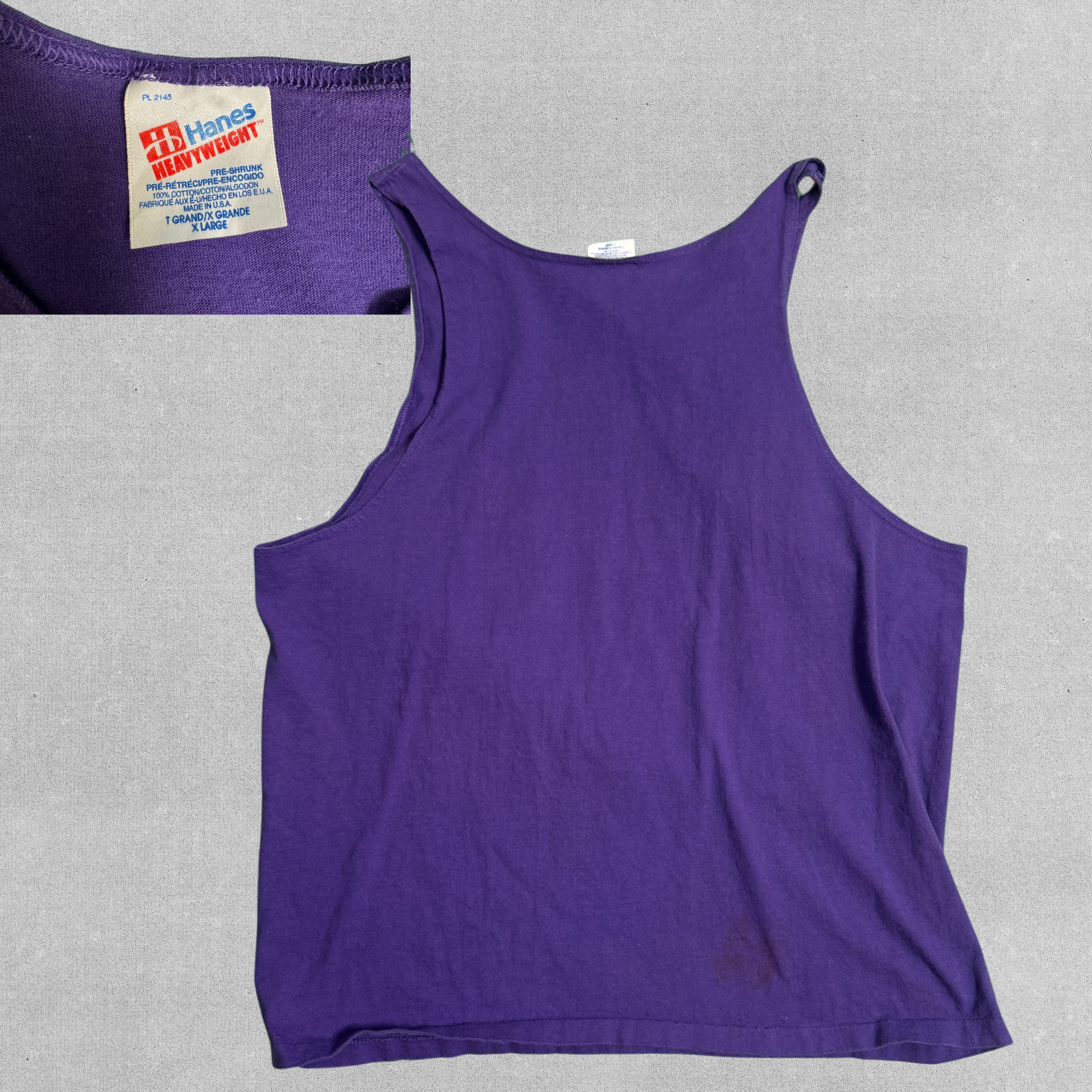 Phoenix Suns 1994 NBA Playoffs Men's Tank Top by Hanes Heavyweight | XL