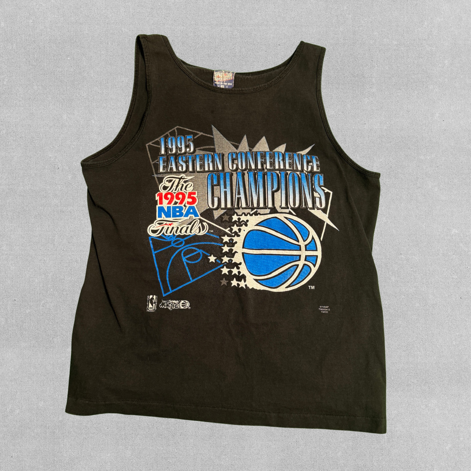 Orlando Magic 1995 NBA Finals Eastern Conference Champions T-Shirt by Spectator Sportswear | XL