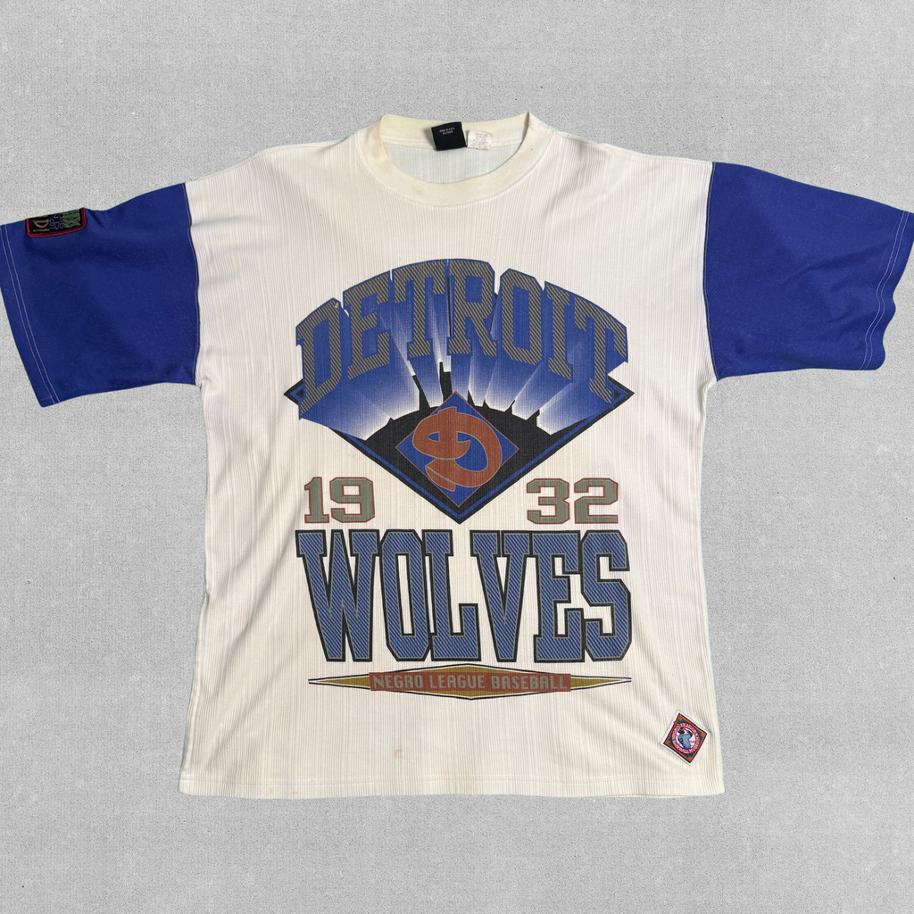 Underground Railroad x Negro League Baseball Museum 1932 Detroit Wolves Commemorative T-Shirt | 4XL