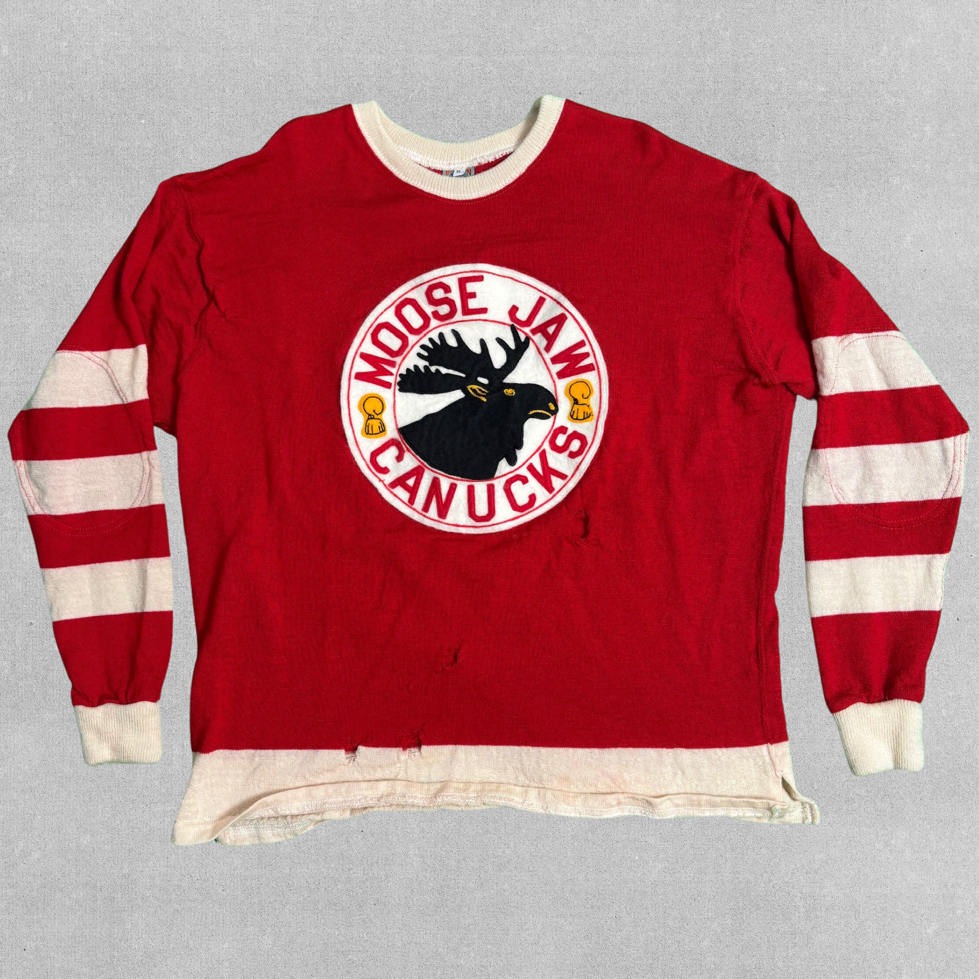 Moose Jaw Canucks Ebbets Field Flannels Hockey Jersey | XL