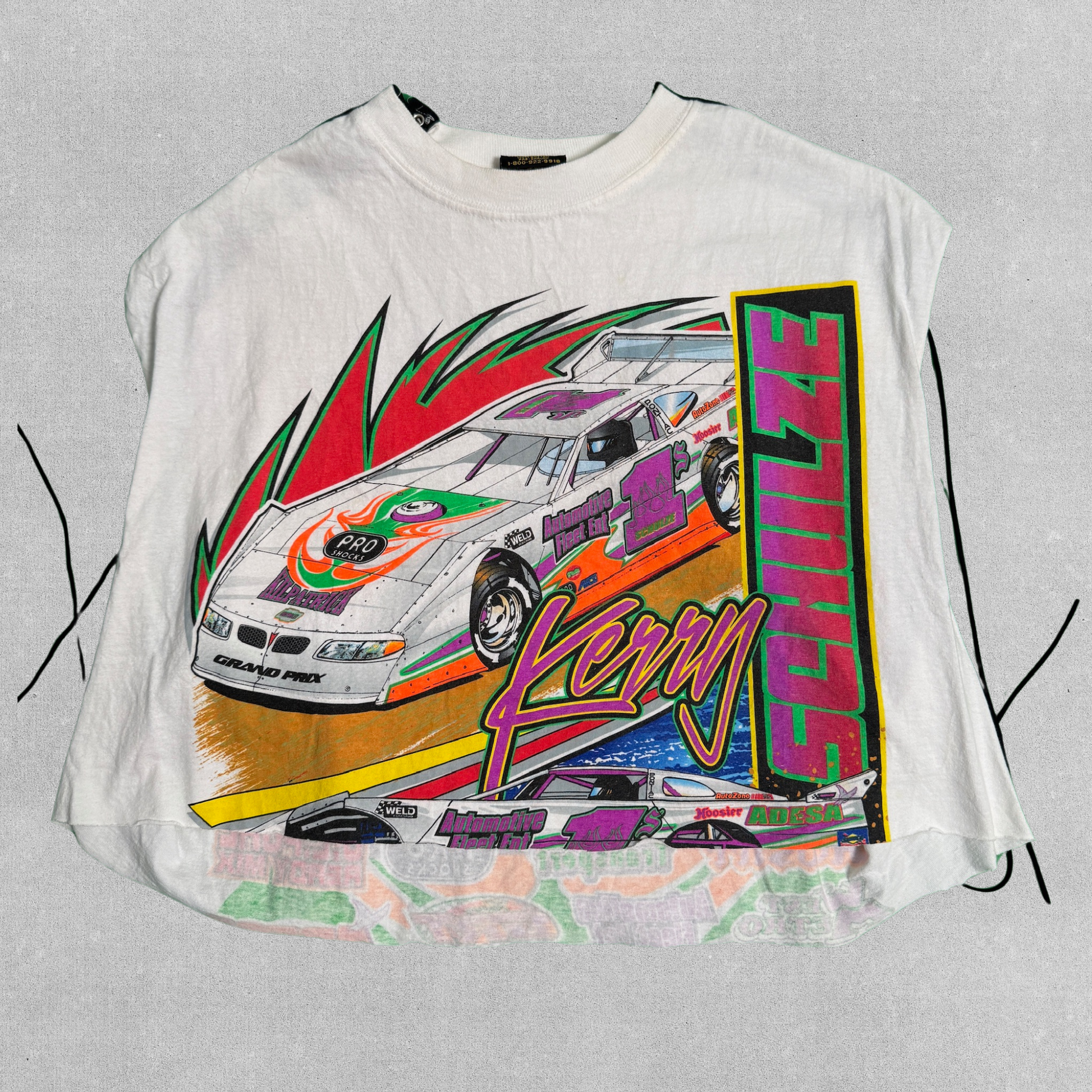 Vintage 2004 Kerry Schulze Dirt Late Model T-Shirt by Arizona Sports Shirts | Women's XL