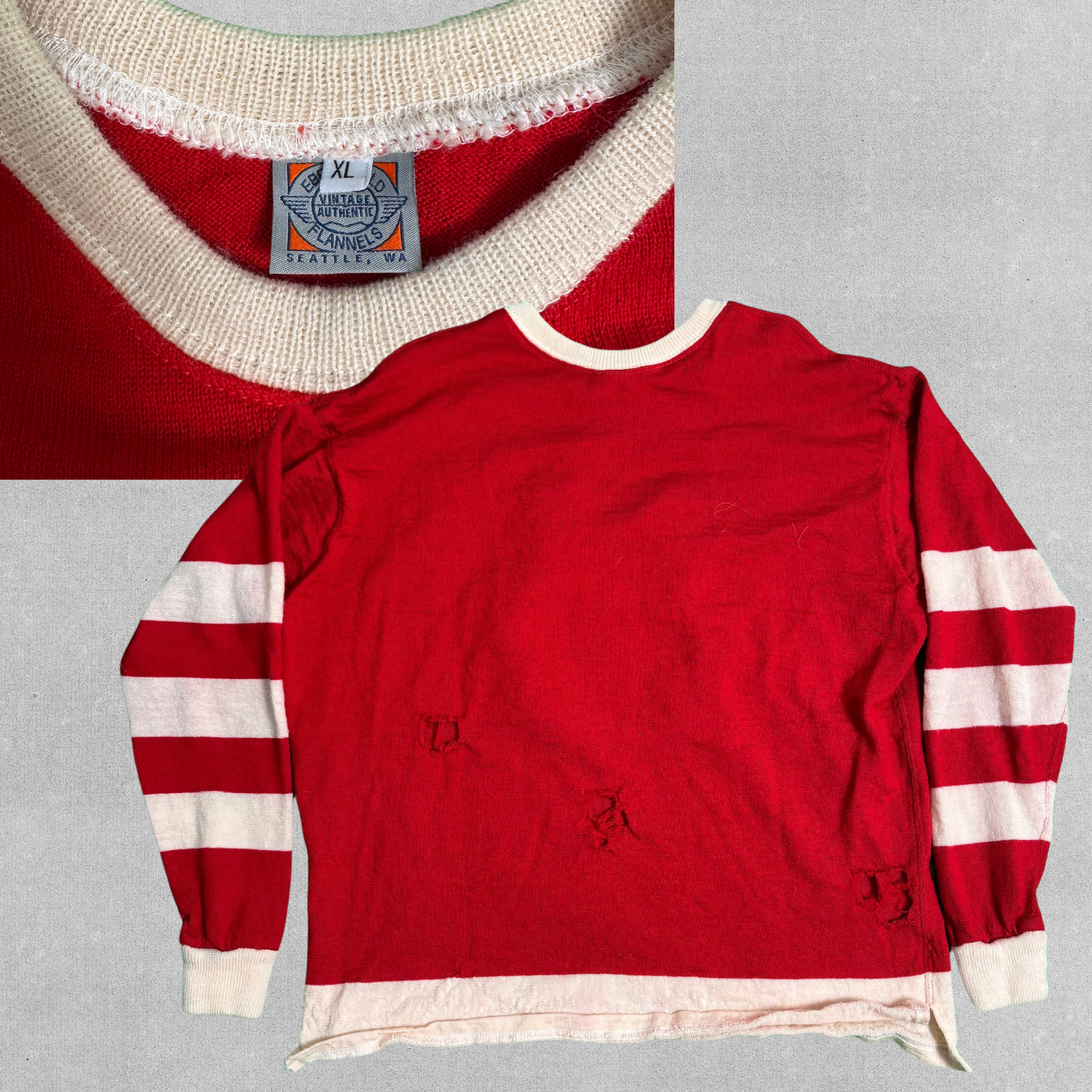 Moose Jaw Canucks Ebbets Field Flannels Hockey Jersey | XL