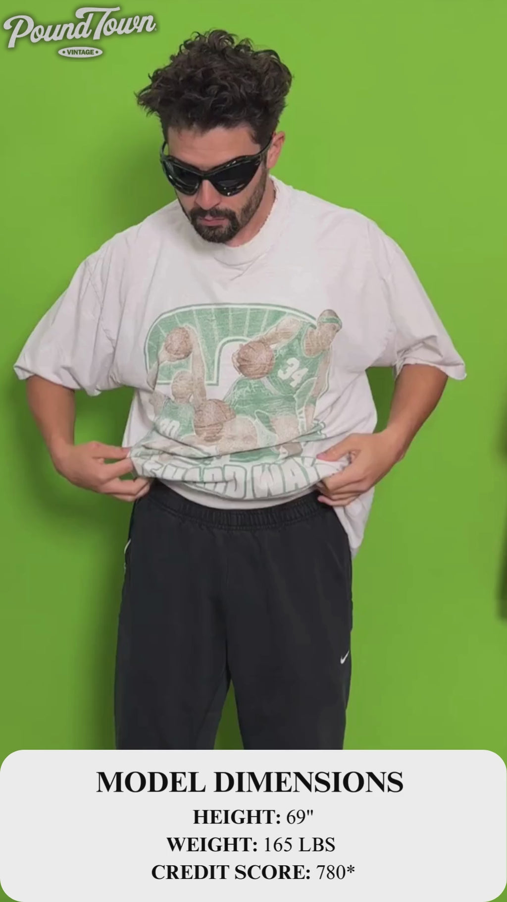 Vintage Boston Celtics "The Hard Way" Shirt with Garnett & Paul Pierce by Pro Sports | XL