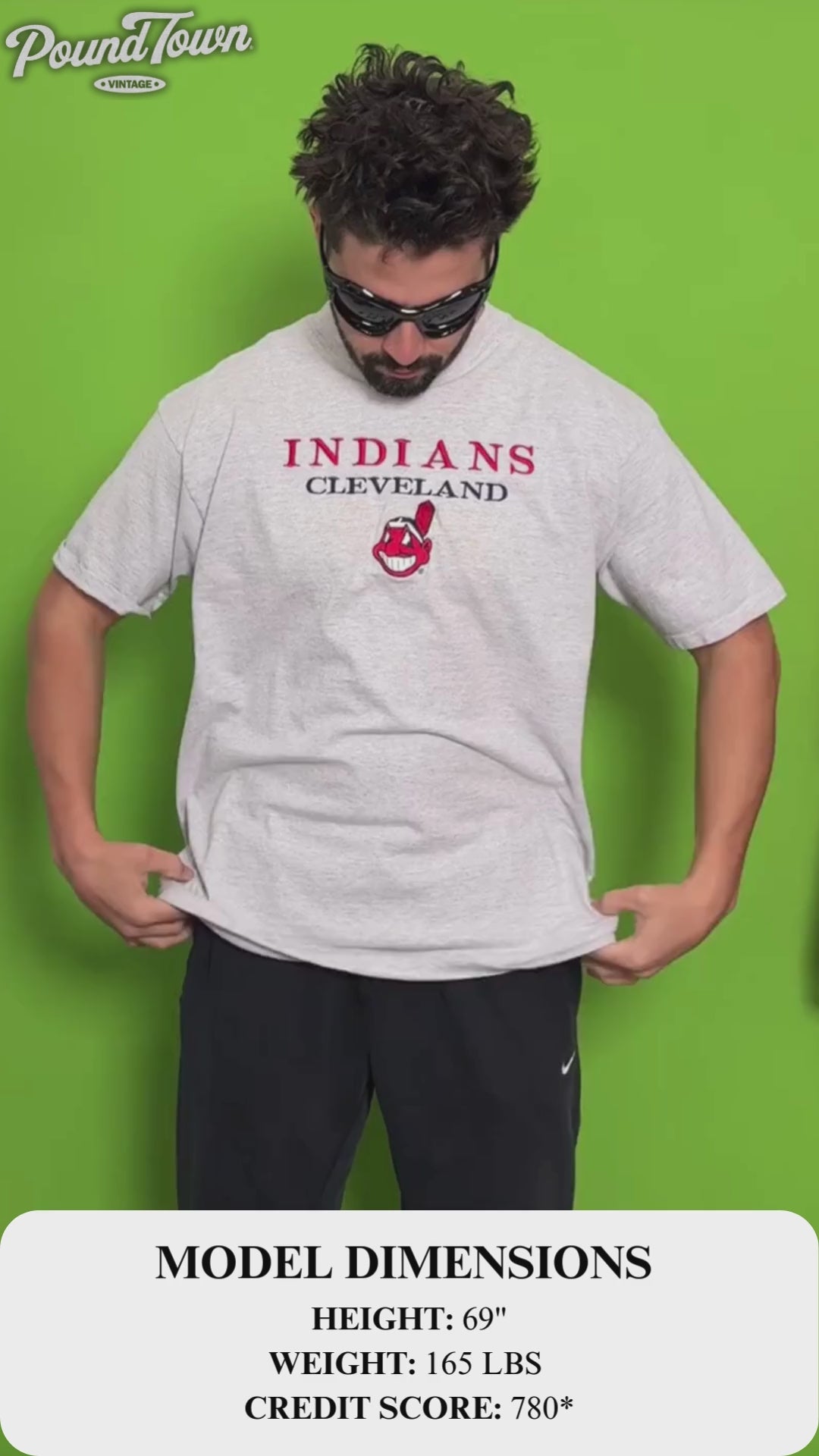 Cleveland Indians T-Shirt 1997 Vintage Chief Wahoo by Front Row Sportswear | XL